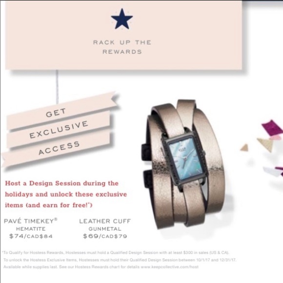 NWT KEEP Collective Leather Cuff Gunmetal - Picture 6 of 6